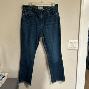 Everlane  frayed ankle jeans